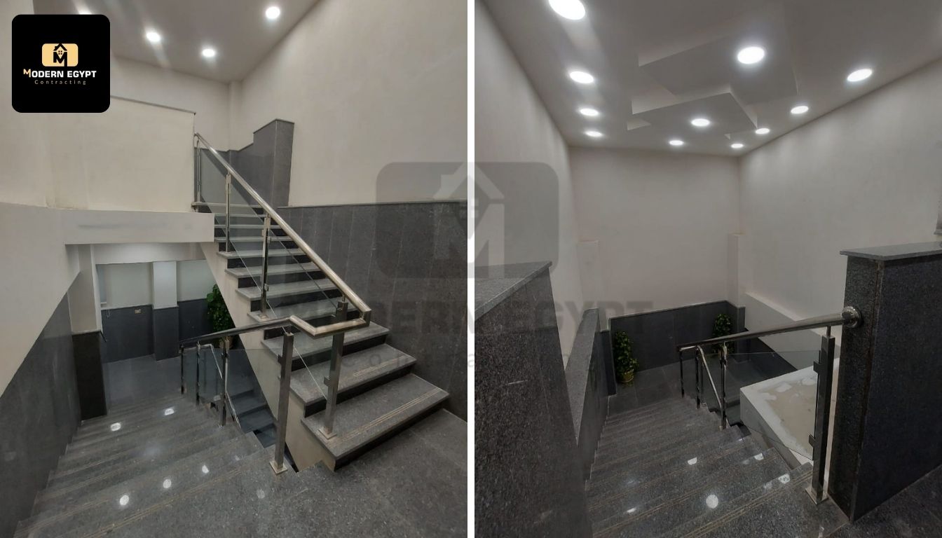 مستشفى مدينة نصر التخصصي 11 Staircase and Healthcare Bridge - Nasr City Specialized Hospital