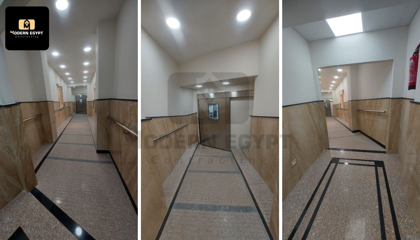 مستشفى مدينة نصر التخصصي 12 Staircase and Healthcare Bridge - Nasr City Specialized Hospital