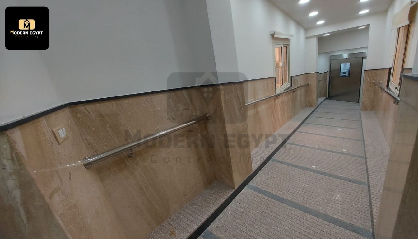 مستشفى مدينة نصر التخصصي 13 Staircase and Healthcare Bridge - Nasr City Specialized Hospital